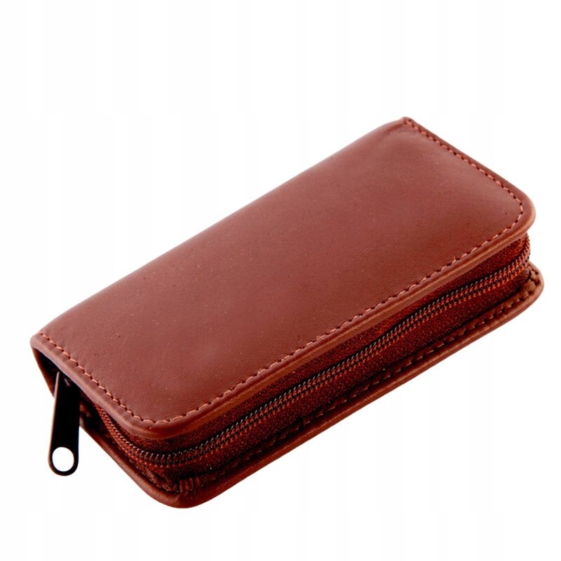 Manikúrní sada Nickel kožená hnědá