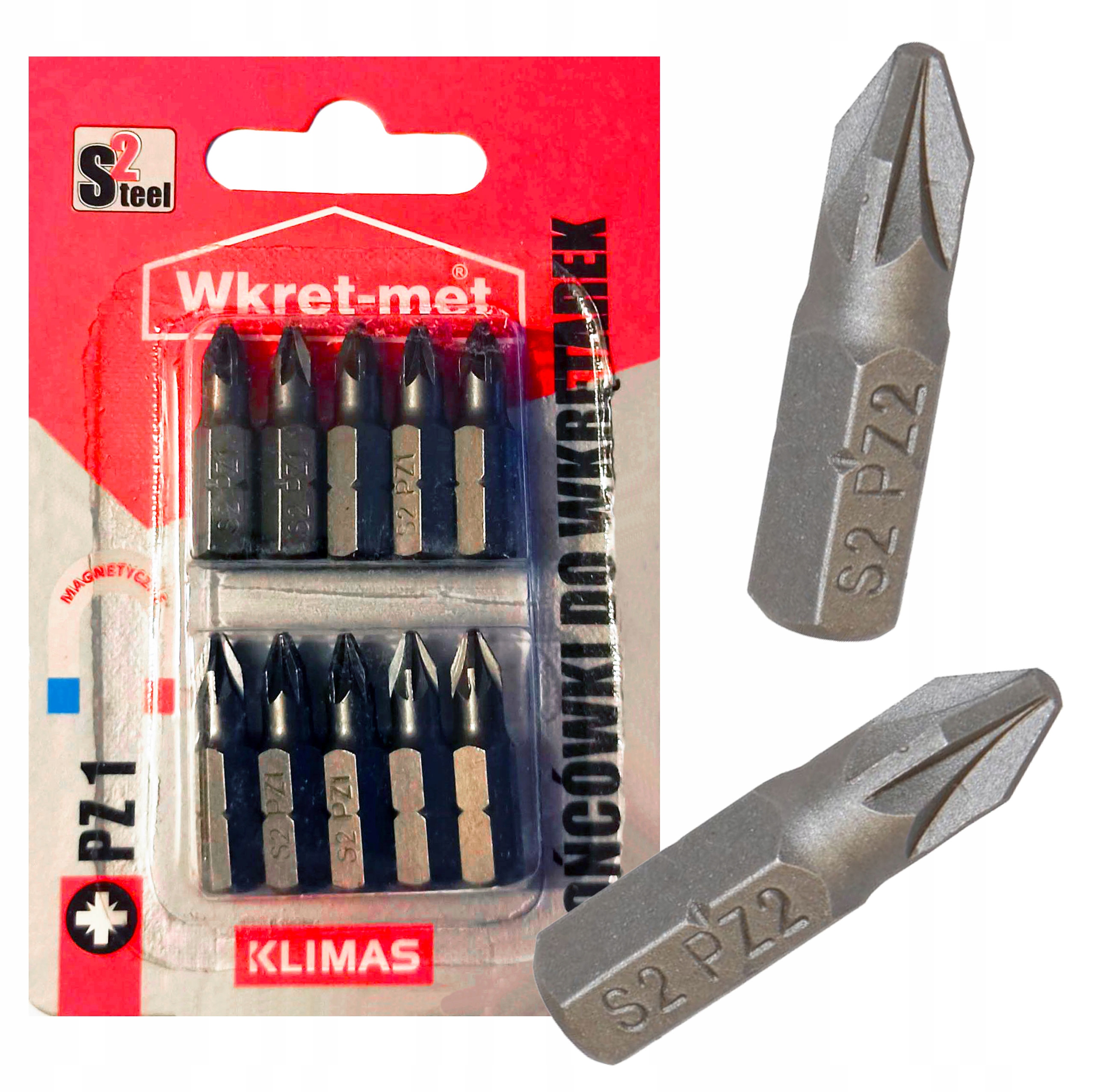 

Końcówki Do Wkrętarki Bit PZ1 25MM 10 Szt krzyżak