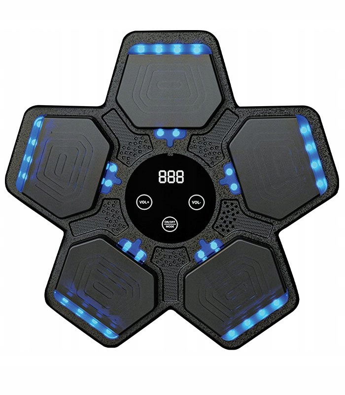 Boxovací Tabule Nástěnná elektronická tréninková deska Bluetooth hudba