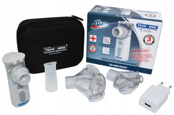 

Inhalator membranowy Tech-med Tm-neb Nano