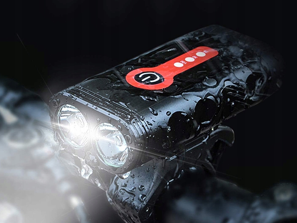 LAMPKA ROWEROWA PRZEDNIA LATARKA LED OŚWIETLENIE PRZÓD NA ROWER USB Marka Verk Group