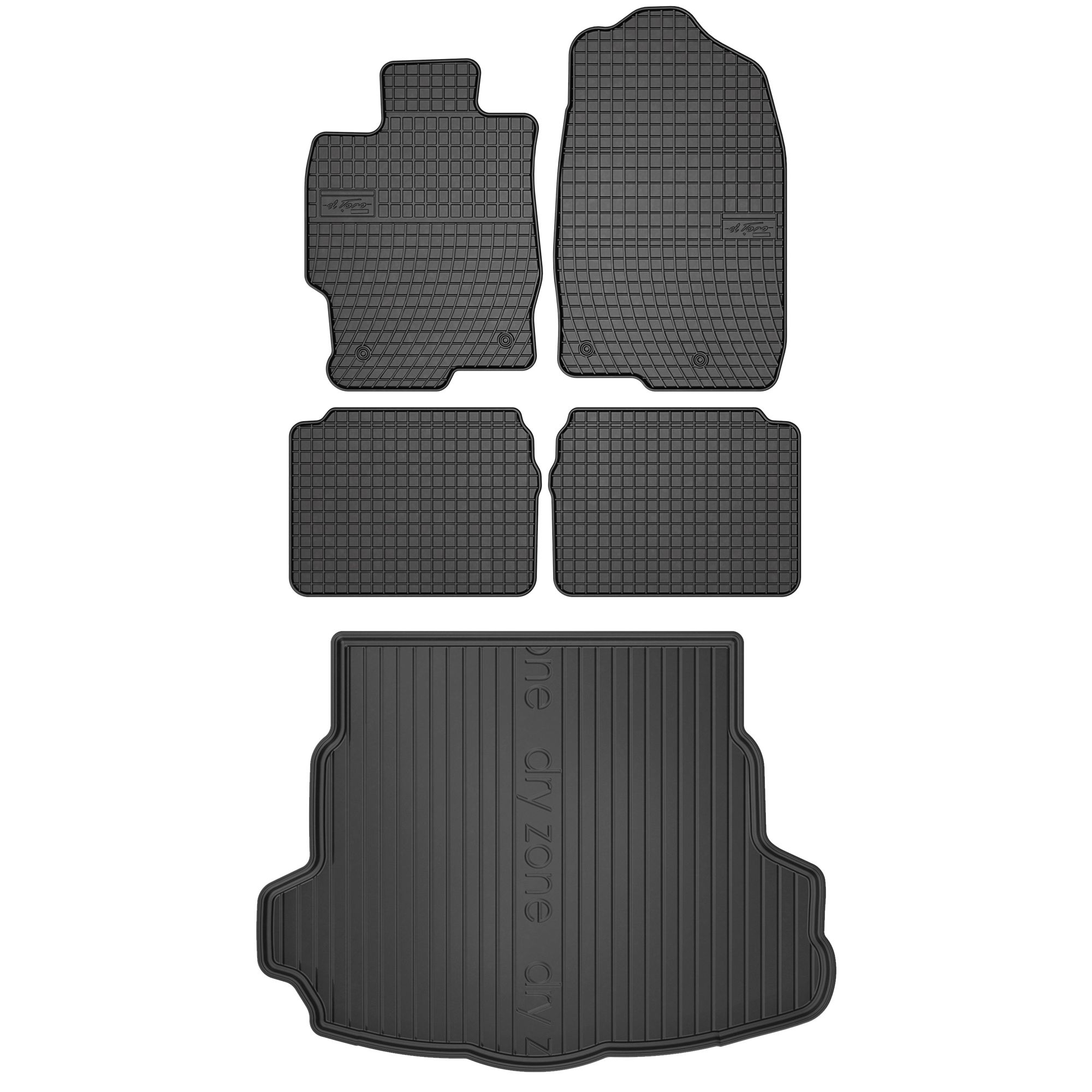 Gumová sada koberčekov a rohože Mazda 6 II 2007-2012