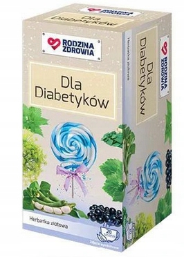 

Herbatka Dla Diabetyków zioła 20 saszetek cukrzyca