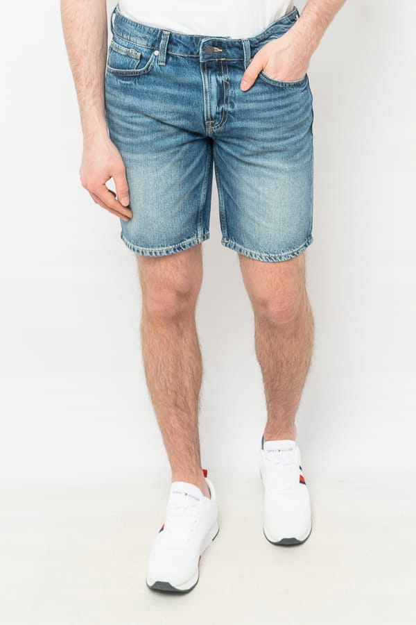 Pánské Džínové Šortky Guess M3GD03 D4T9G Modré Pants: 31