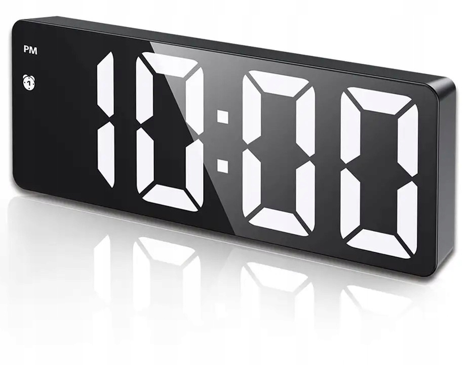 

Zegar Budzik Elektroniczny Cyfrowy Data Led Usb