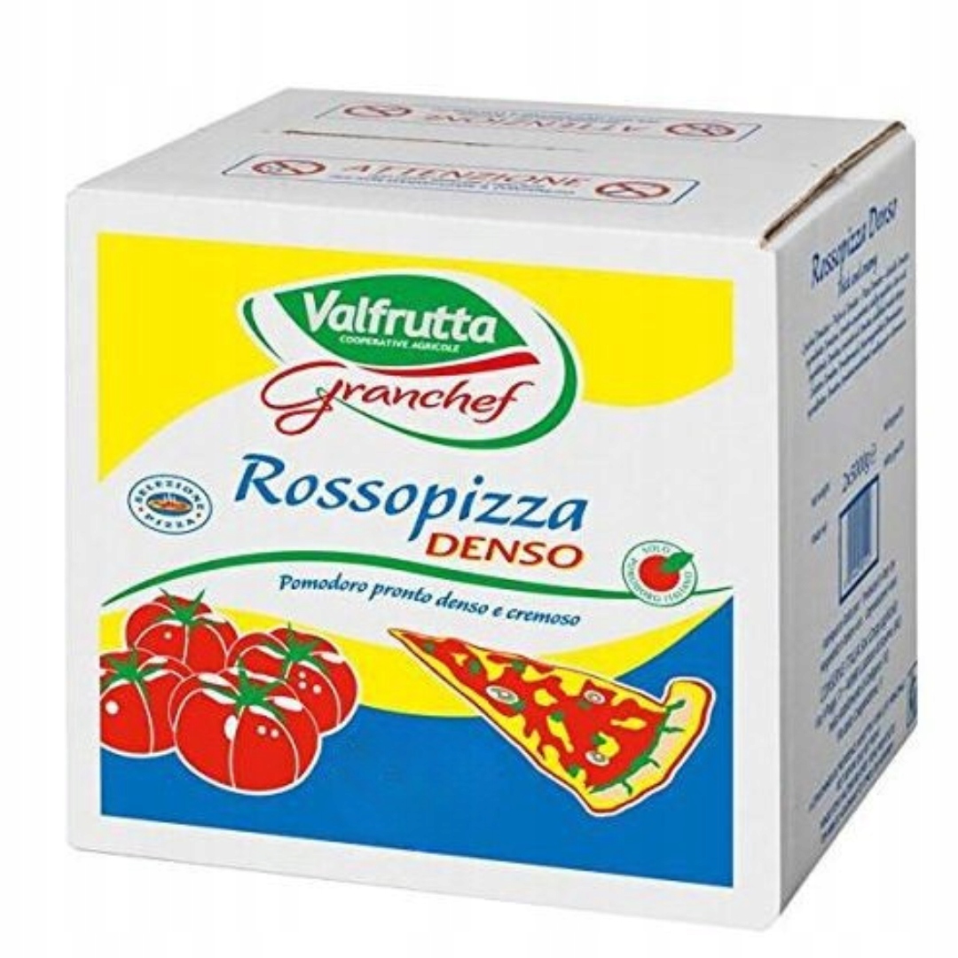 Levně Rajčatová Polpa 10 kg Rossopizza Denso Valfrutta