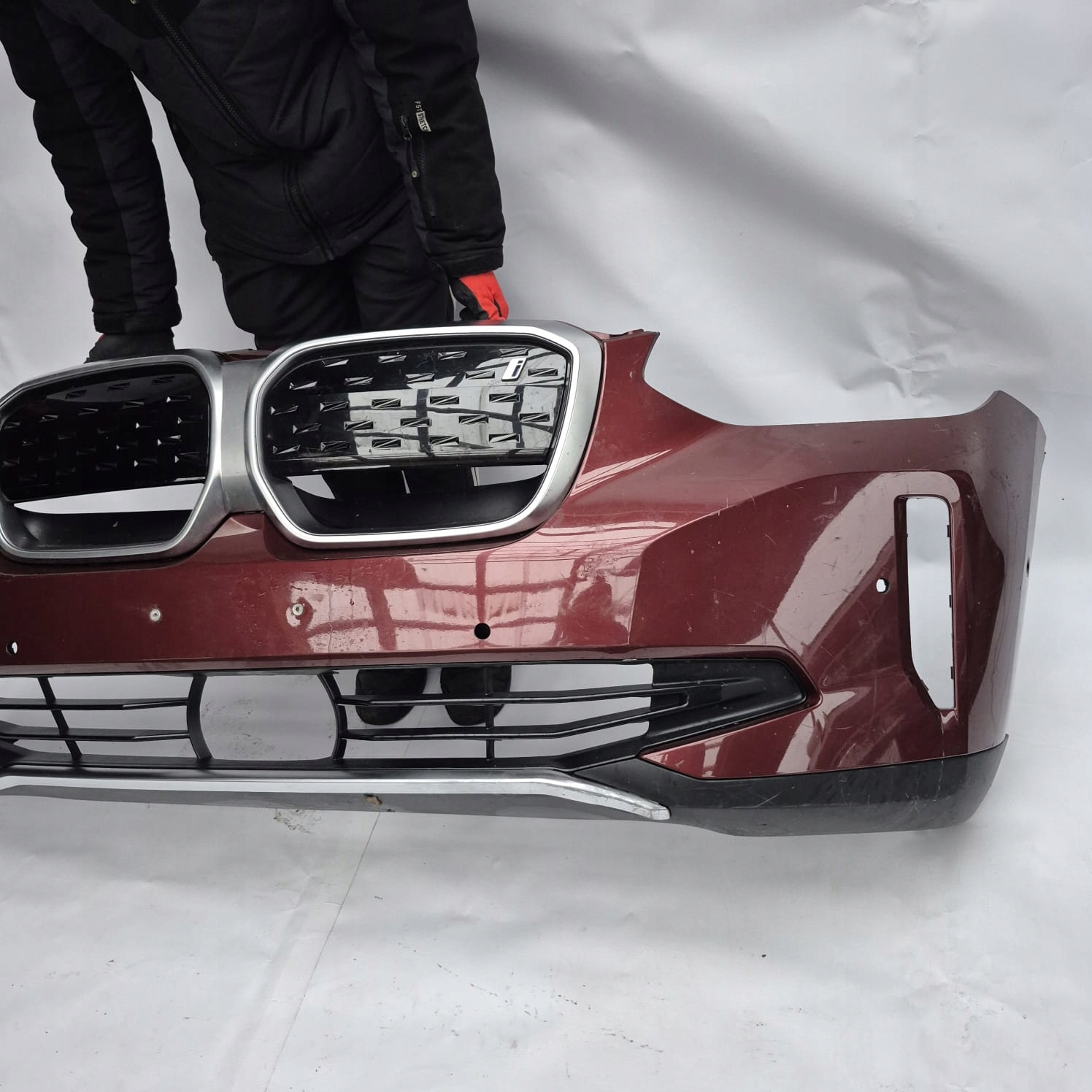BMW IX3 G08 20- bumper front front PDC grill grid 8498773