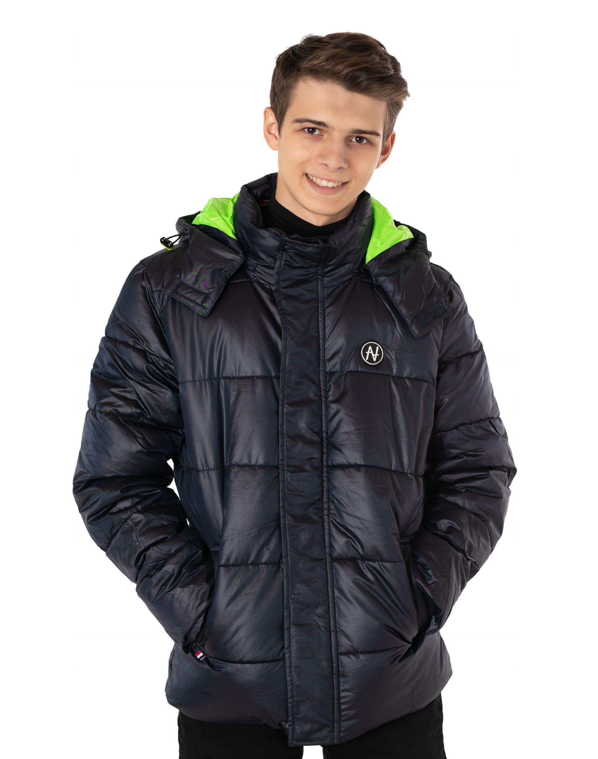 Teplá pánská zimní zateplená bunda 36005-3 XXL