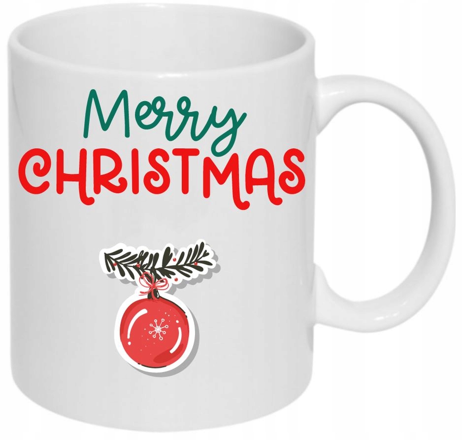 KUBEK PREZENT WIGILIA MIKOŁAJ MERRY CHRISTMAS