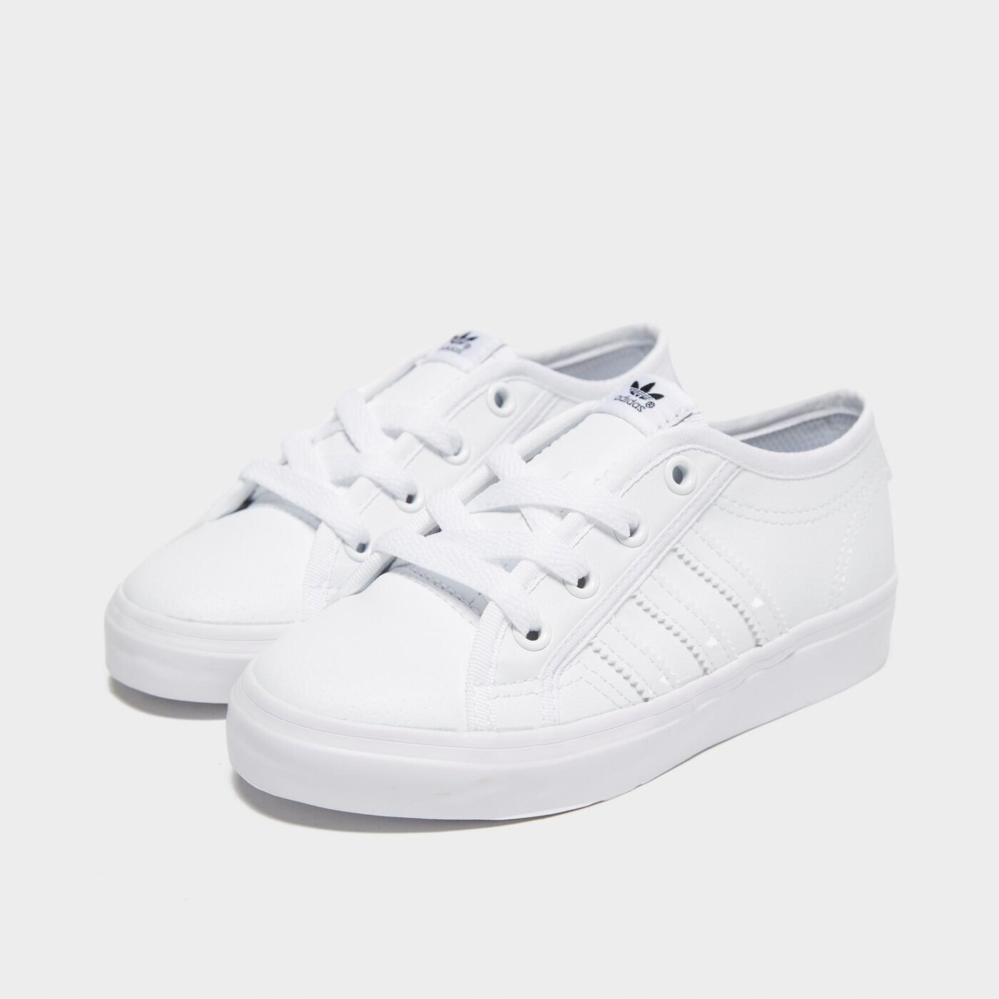 Boty Adidas Nizza Lo CL K Vel 36 2/3 BB5574 bílé tenisky