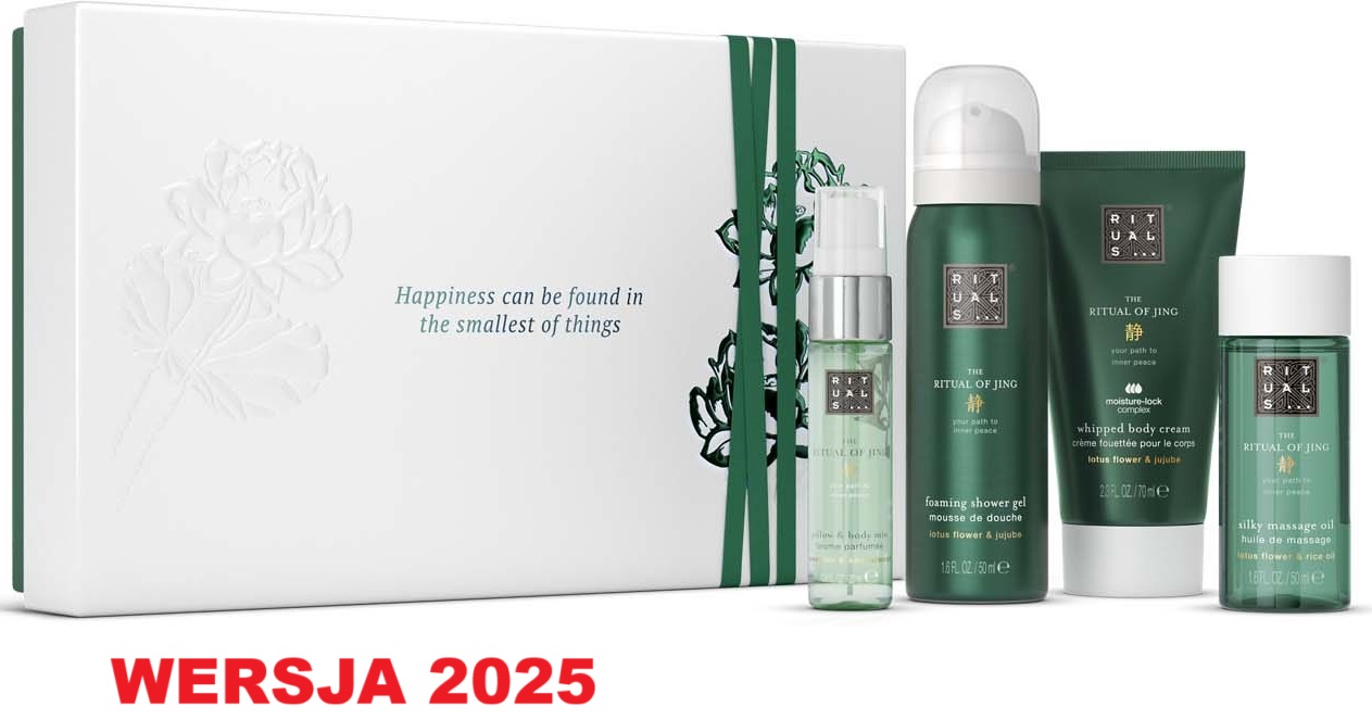 Rituals Jing Krem Pianka Olejek Mgiełka Zestaw prezentowy Kobieta