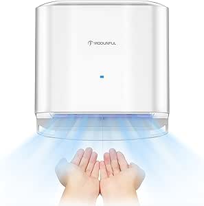 Automatický vysoušeč rukou, 220V 1200W, bílý, 70 dB