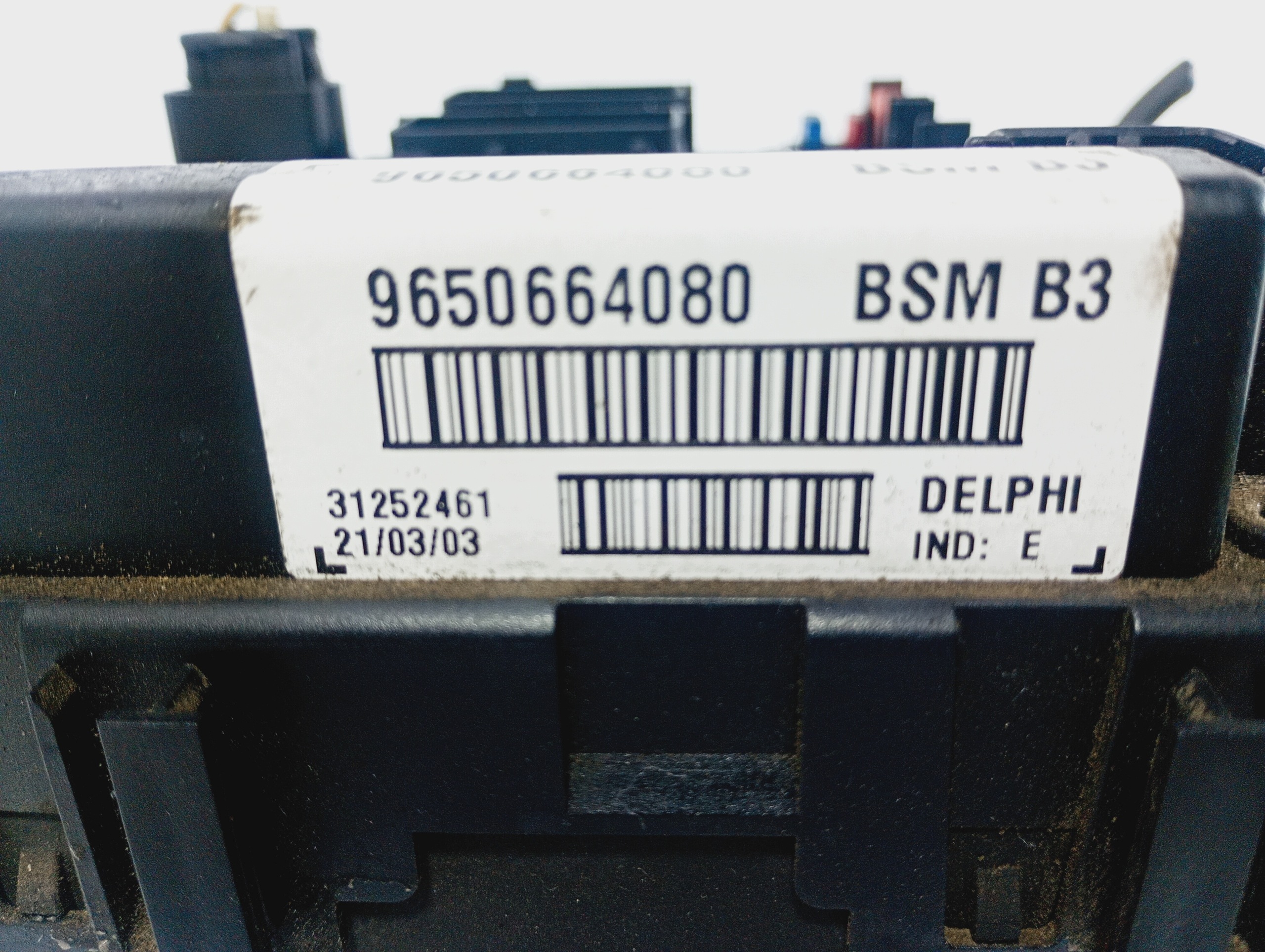 module control unit BSM OE 9650664080 Peugeot 307 SW Lift 02-08