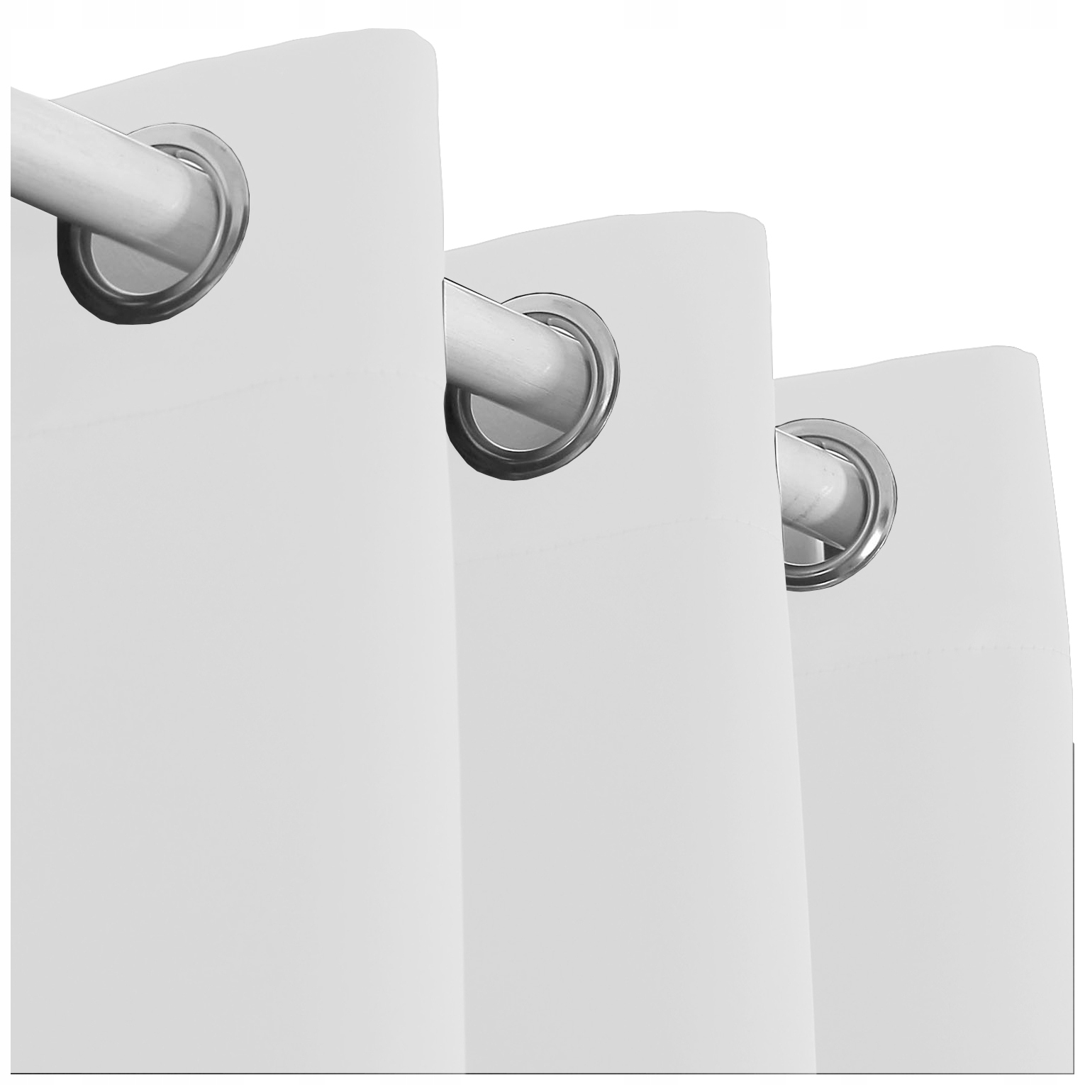 

Zasłona Gotowa Panama Przelotki 145x250 biały