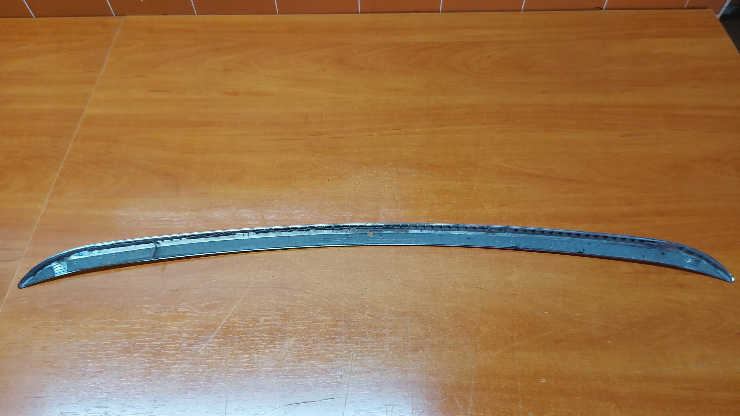moulding cap CHROM for bumper of a bumper front front TOYOTA COROLLA E21