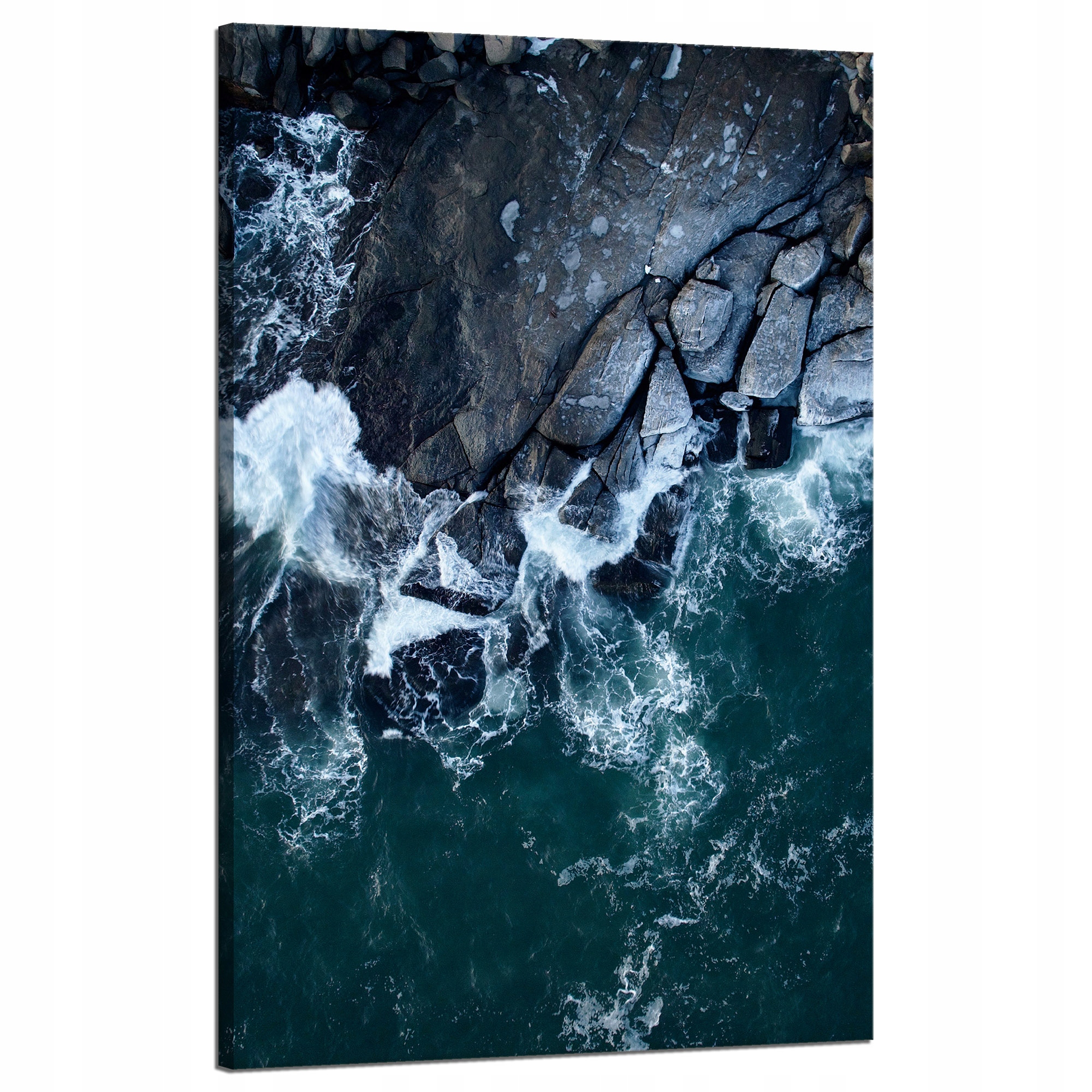 Obraz na plátně Příroda Vlny Moře Skalnatá pláž 50x80