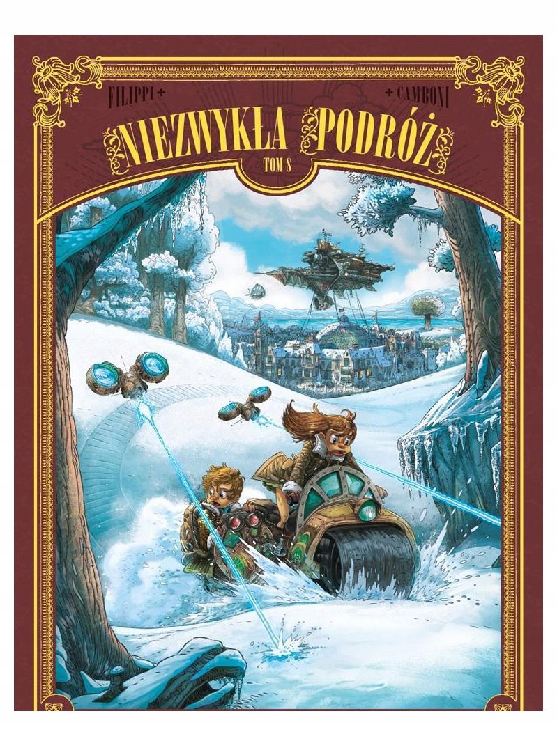 NIEZWYKŁA PODRÓŻ (TOM 8) [KOMIKS]