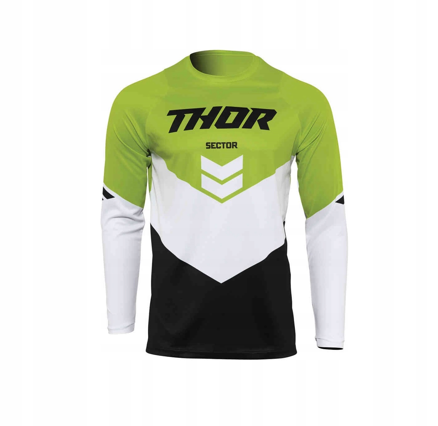 Bluza cross dziecięca THOR SECTOR Chevron green