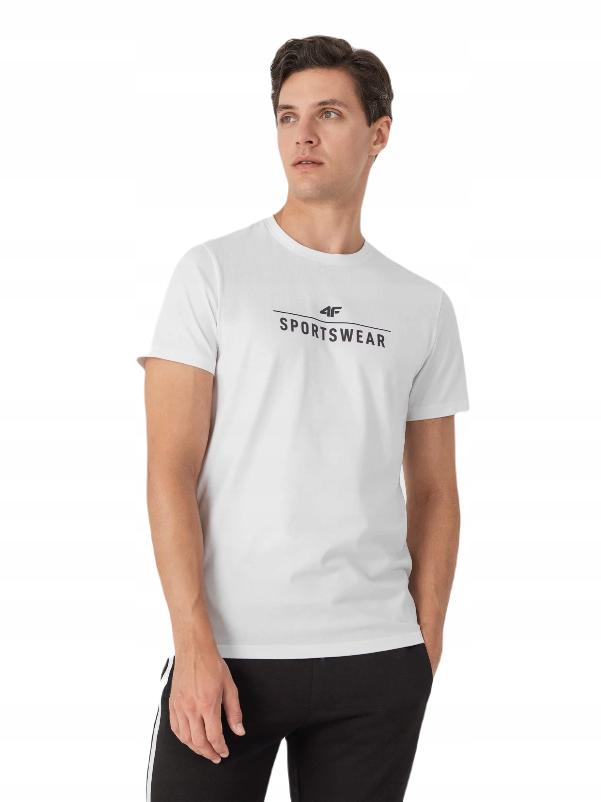 

4f Koszulka męska H4L22-TSM354 Biały r. XXL