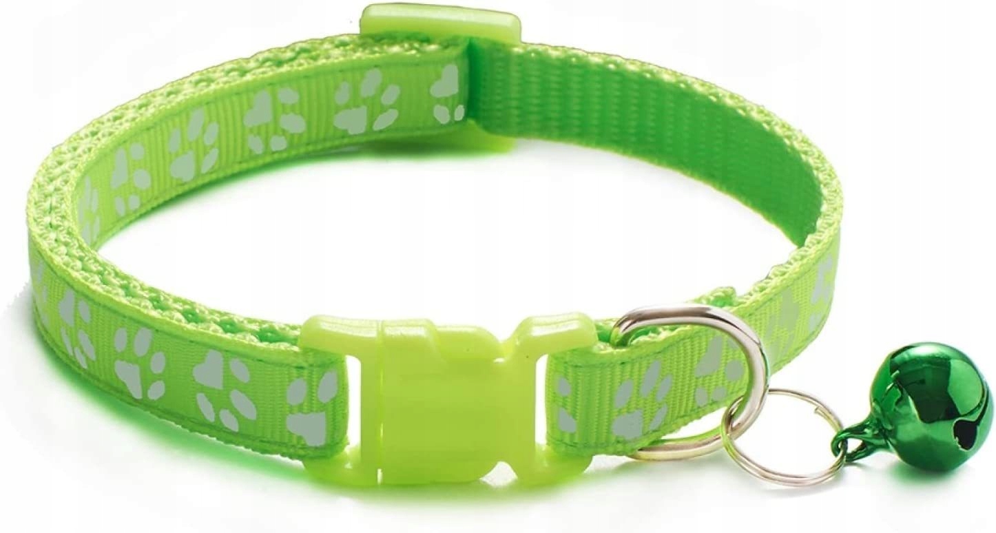 

Obroża Regulowana Taśmowa Dla Psa Kota Dzwoneczek