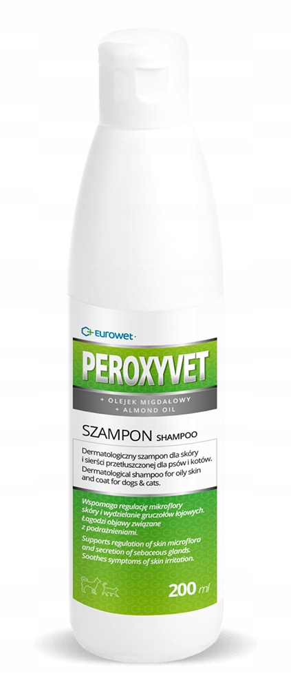 Eurowet Šampon Peroxyvet 200 Ml