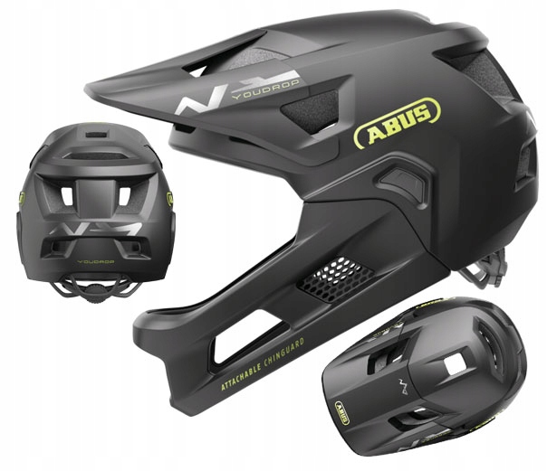 Abus Cyklistická přilba s hrdlem Youdrop Ff velvet černá S