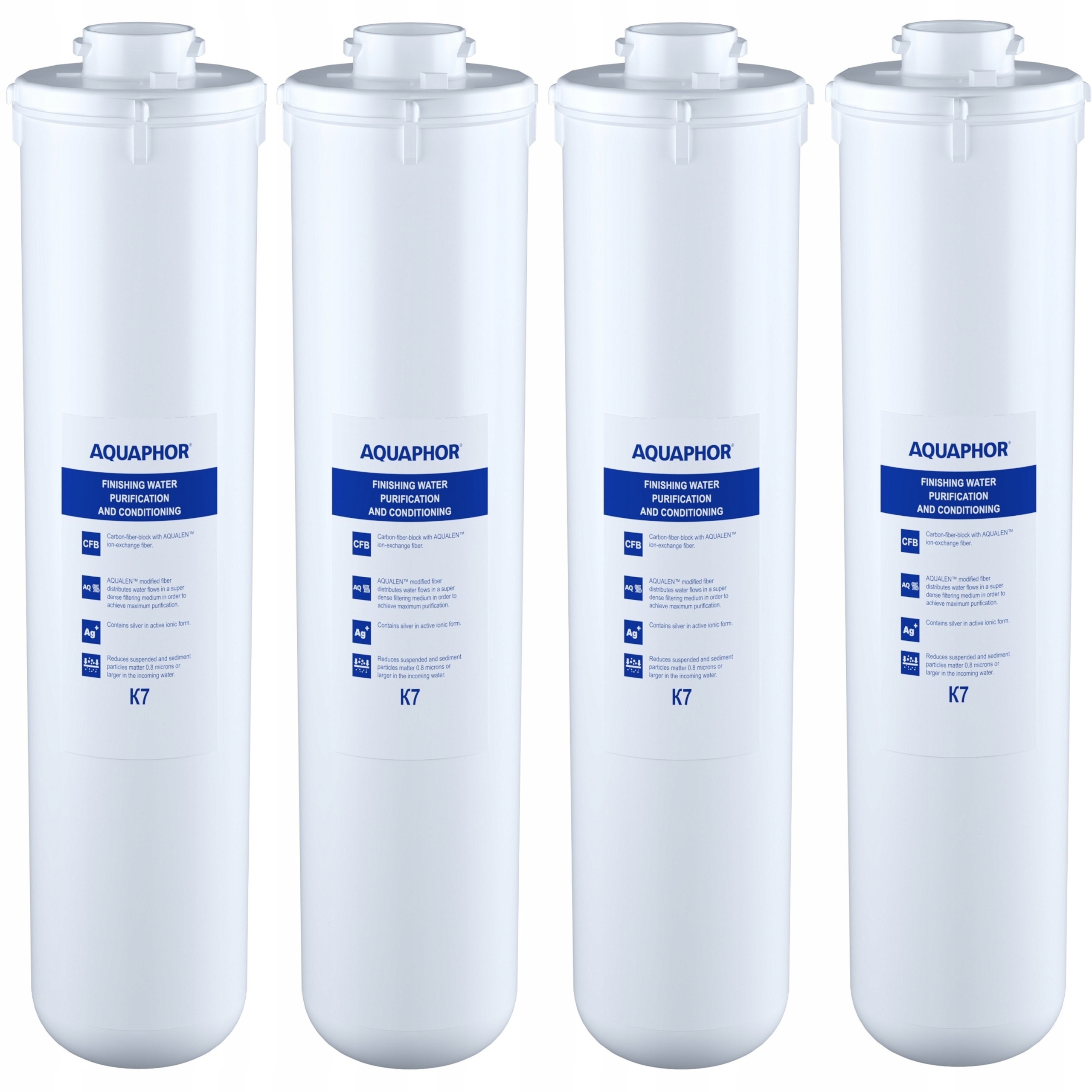 Aquaphor K7 Sada 4 filtračných vložiek, vysoká účinnosť