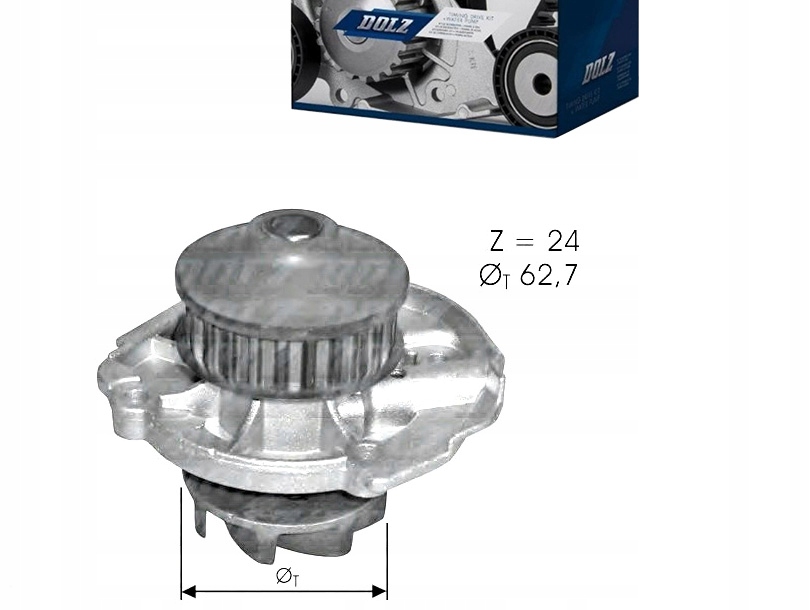 Vodní Čerpadlo Fiat Lancia Dolz