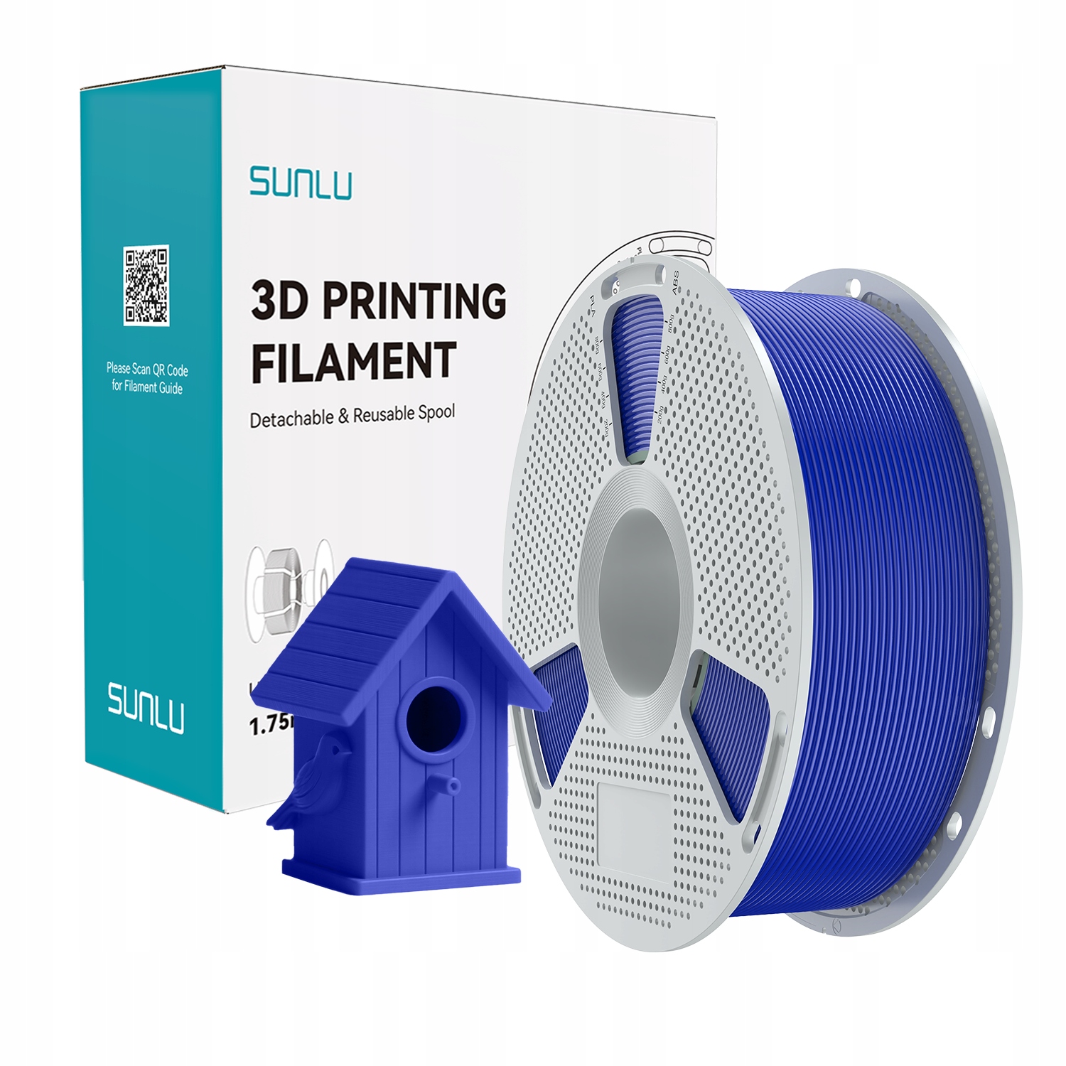 Filament Sunlu Asa Niebieski Blue 1KG