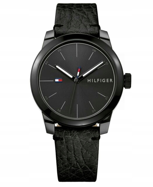 

Tommy Hilfiger 1791384 Czarny Zegarek Męski