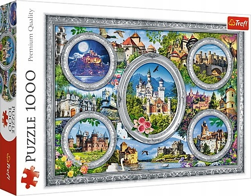 TREFL PUZZLE 1000 EL ZAMKI ŚWIATA CASTLES ZAMEK