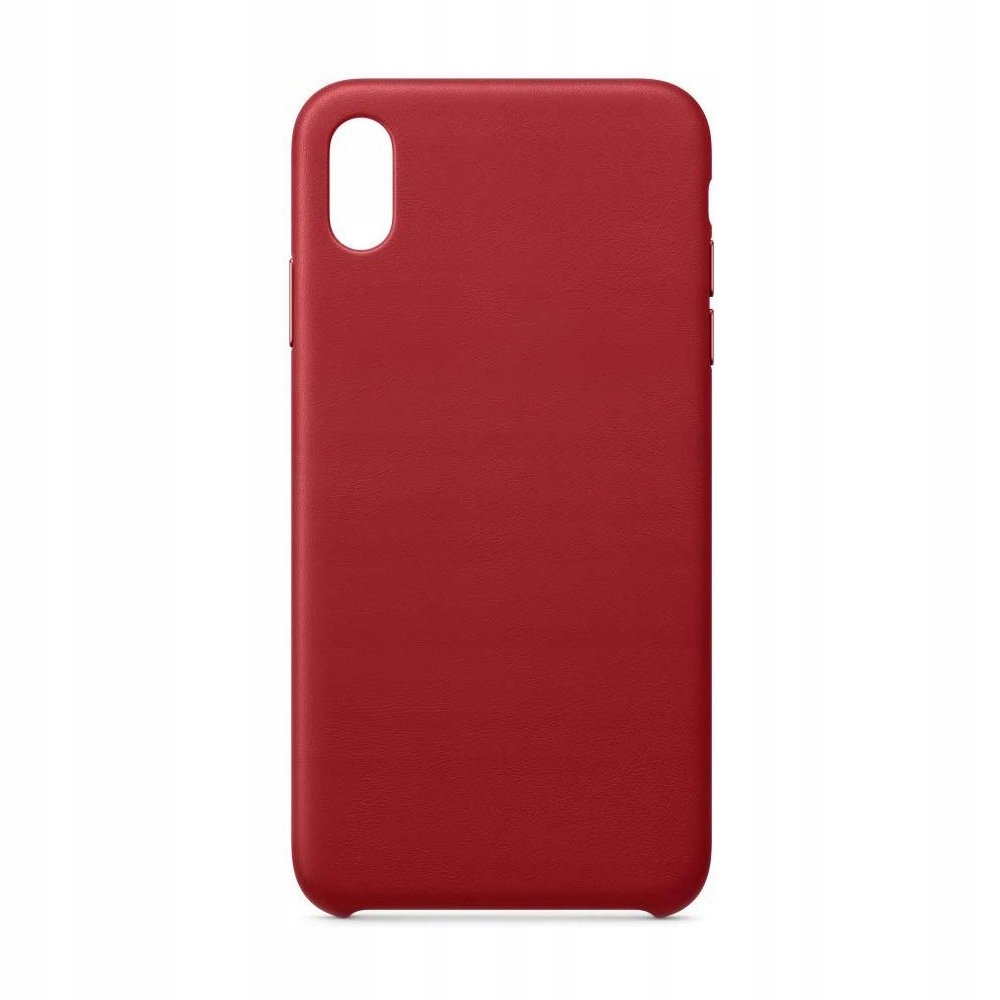 

Eco skórzane etui do iPhone Xs Max czerwony