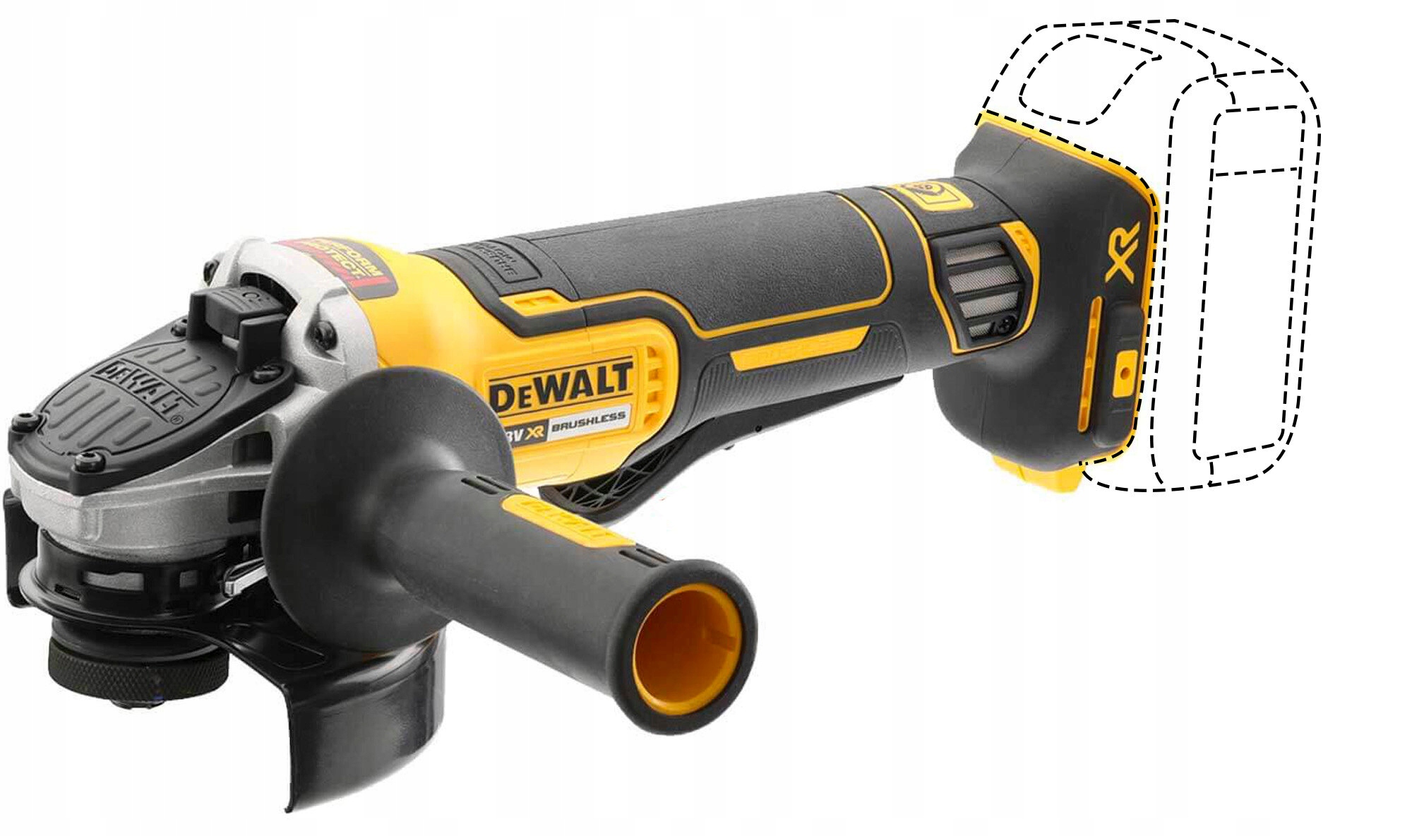Úhlová bruska DeWalt akumulátorová 125 mm
