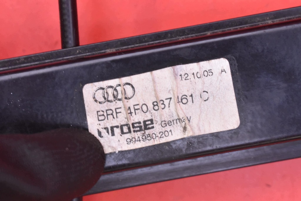 window regulator left front EU 4F0837461C AUDI A6 C6 sedan 04-08