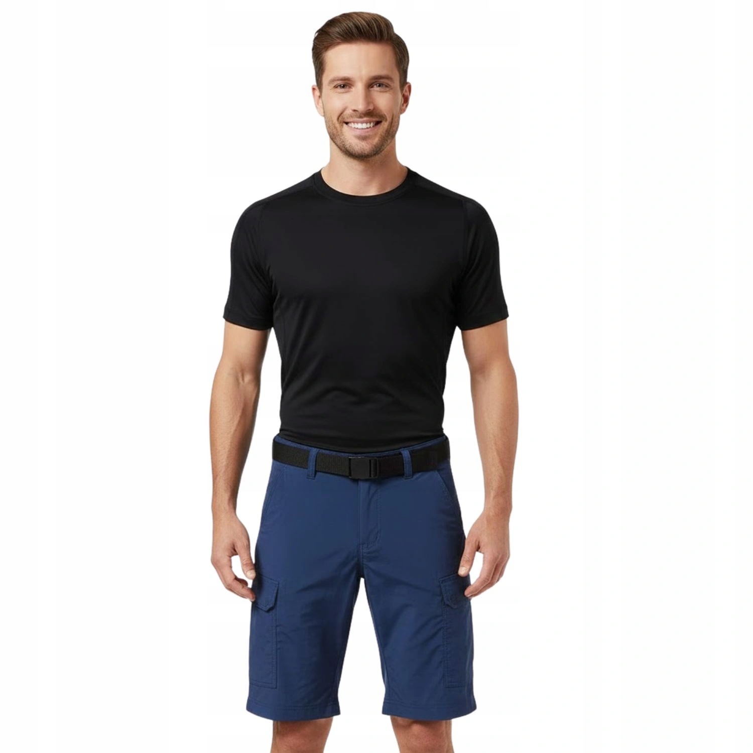 Pánské tmavě modré sportovní trekingové Kraťasy Schoffel Silvaplana, vel. 32