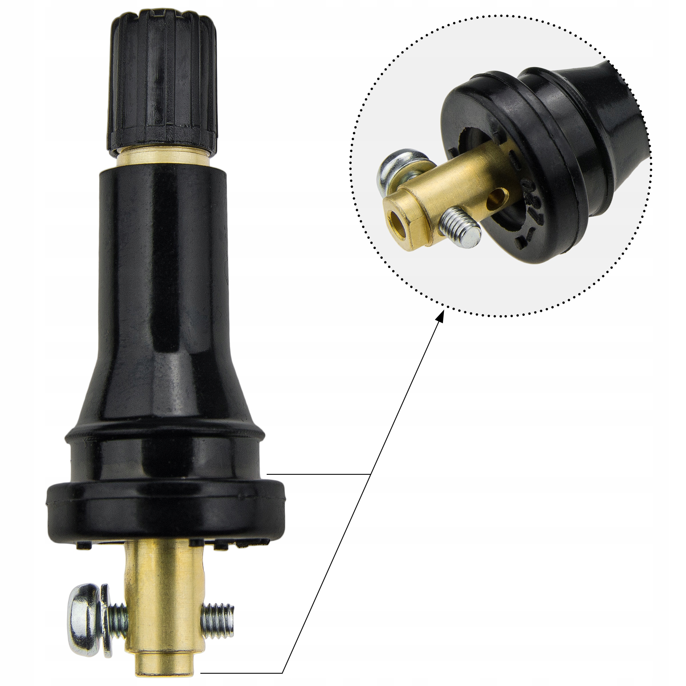 

Wentyl do czujnika Cub Tpms Uni-sensor Duo Gumowy