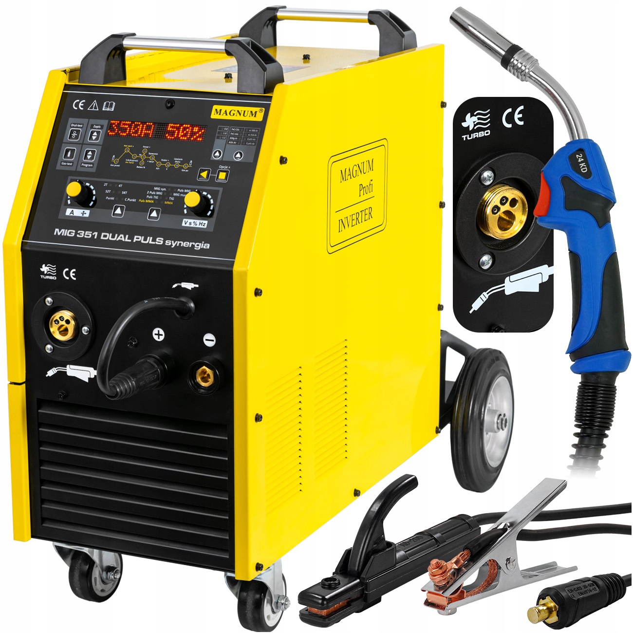 Spawarka Migomat Magnum Mig 351 Dual Puls Synergia