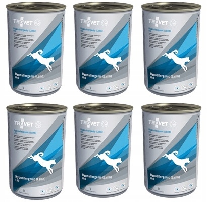 Trovet Dog Lrd Hypoallergenic (Lamb) 6 x 400 g