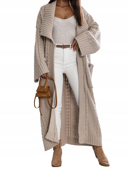 Cocomore Svetr Kardigan kabát béžový