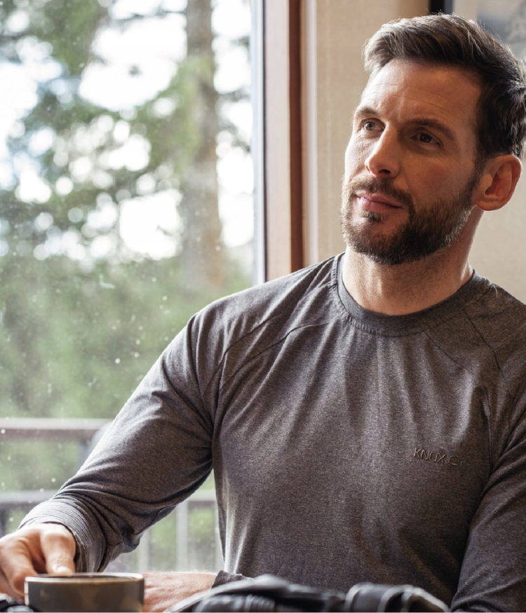 BLUZKA KOSZULA KOSZULKA TERMOAKTYWNA KNOX MAX DUAL ACTIVE GREY L Rozmiar L