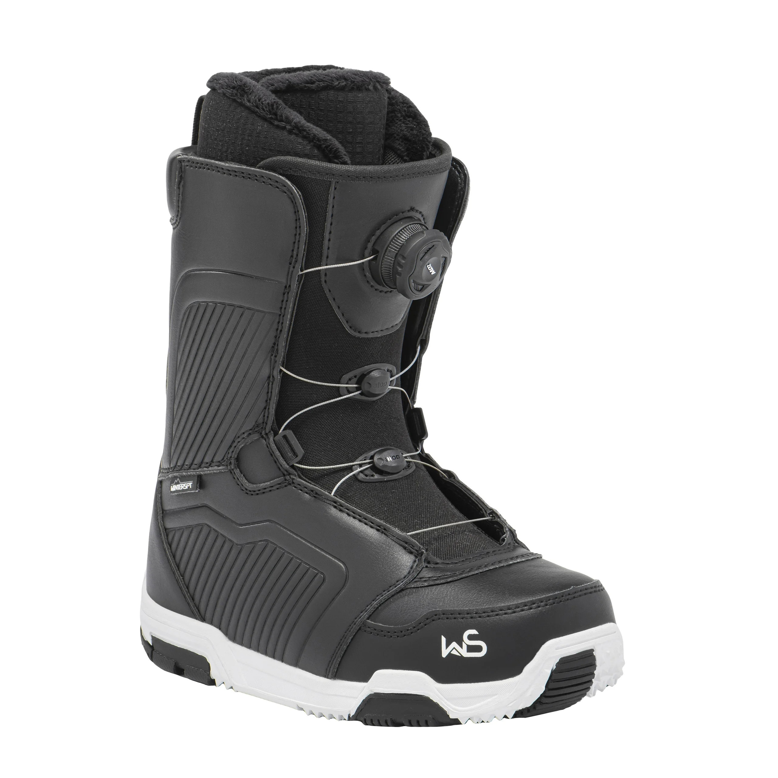 Snowboardové boty PowRide With Snow Single Moz (černé) 36 (us 5)