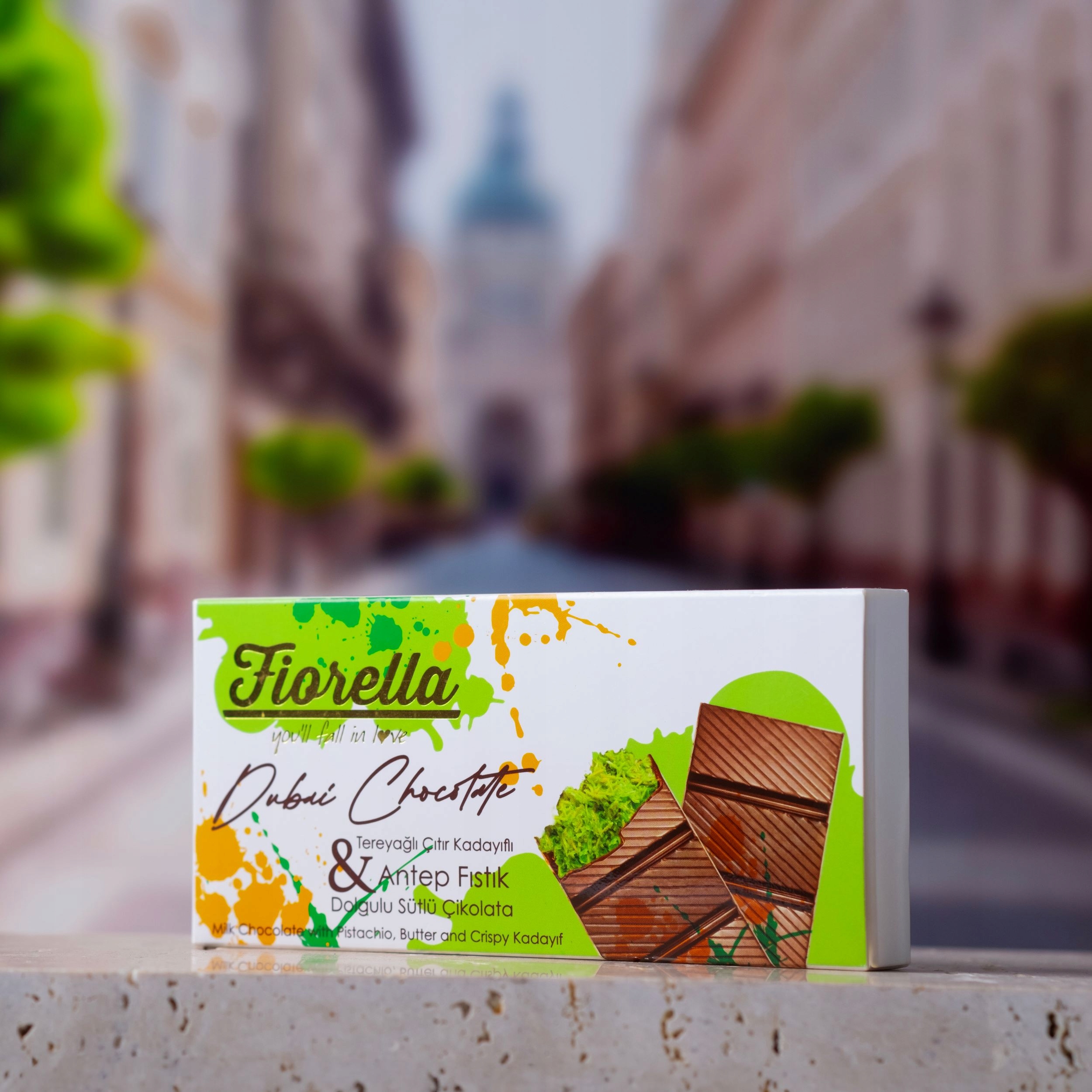 Levně Sladký Trojpak Fiorella Pro Dobrý Jarní Humor 3x200 g Dubaj Chocolate