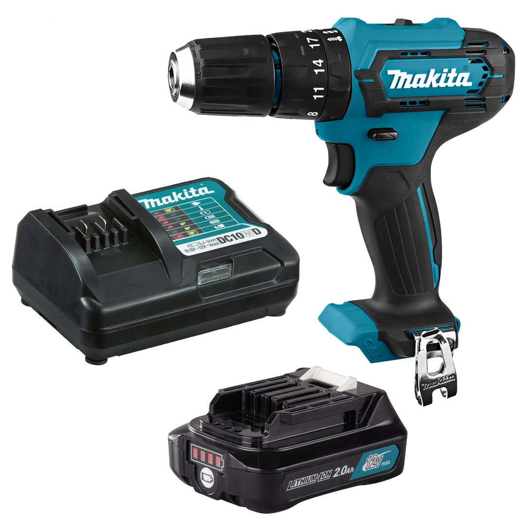 Aku Šroubovák Makita HP333D Cxt 12V 1x2Ah 30 Nm 2-rychlostní