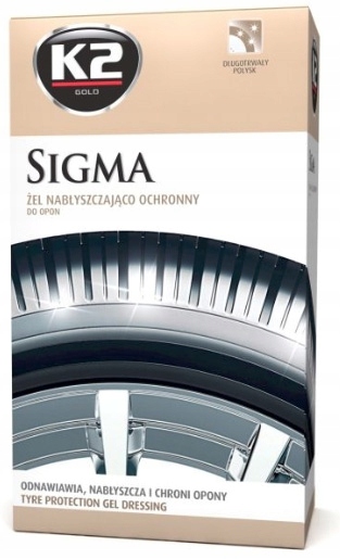 

K2 Sigma Profesjonalnie nabłyszcza opony z gąbką