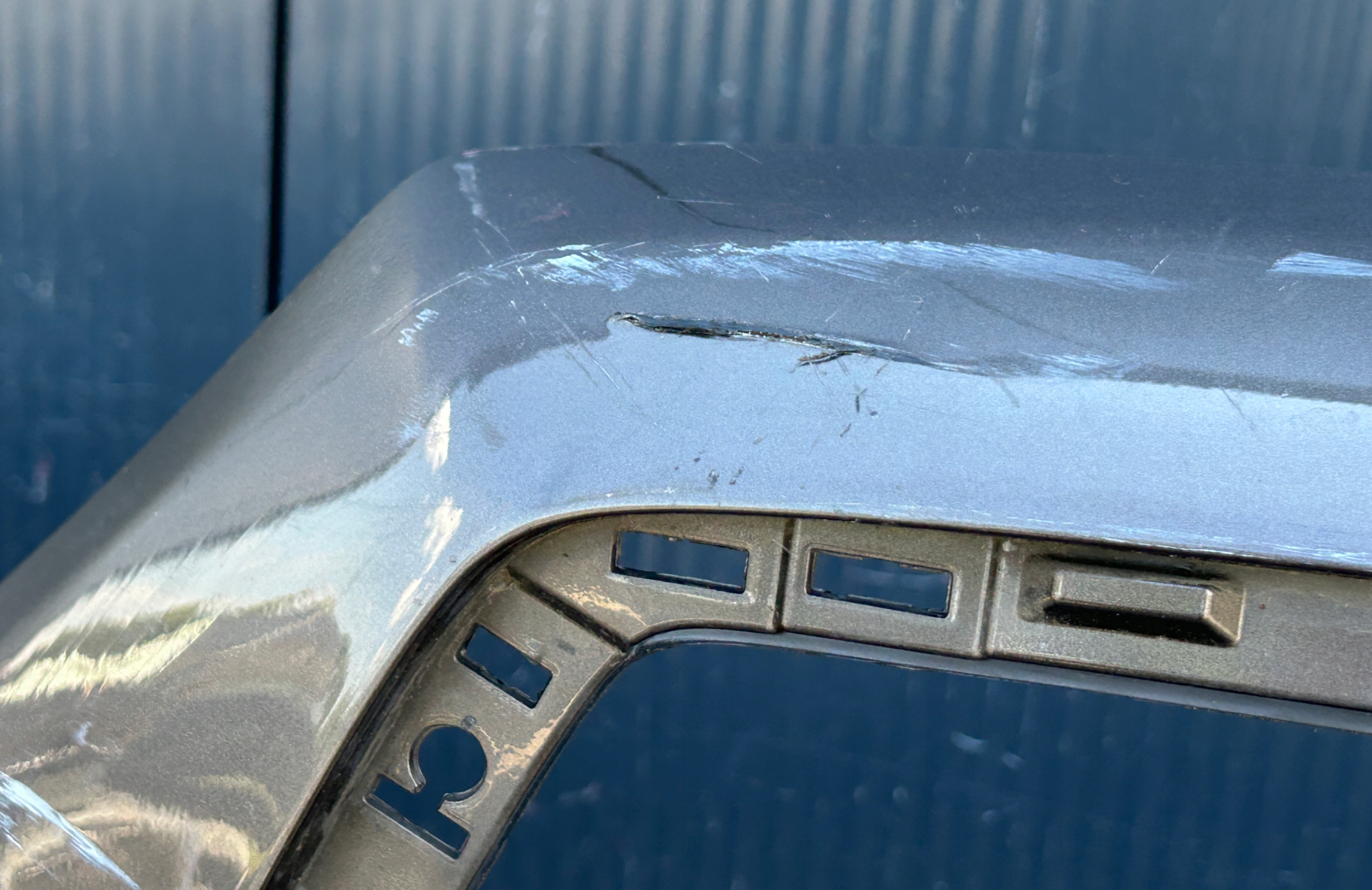 bumper front front MITSUBISHI ASX and 10-12 washers