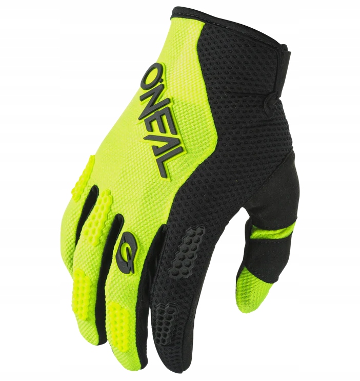 O'neal Element Racewear V.24 Neon Yellow dziecięce rękawice cross enduro M