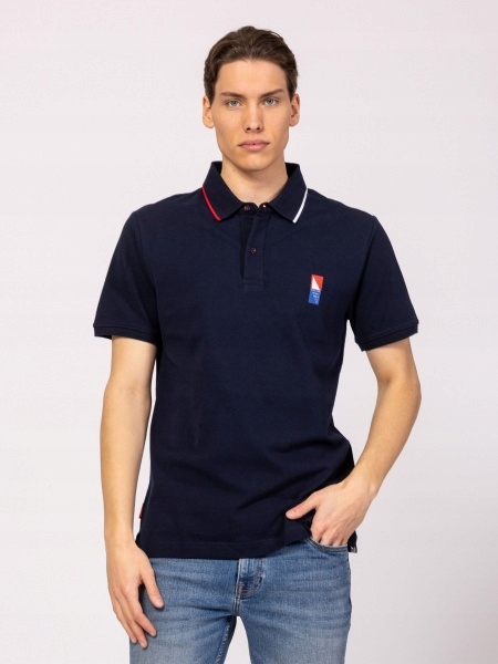 Heavy Tools Pánské Tričko Polokošile Tričko Darien Navy XL