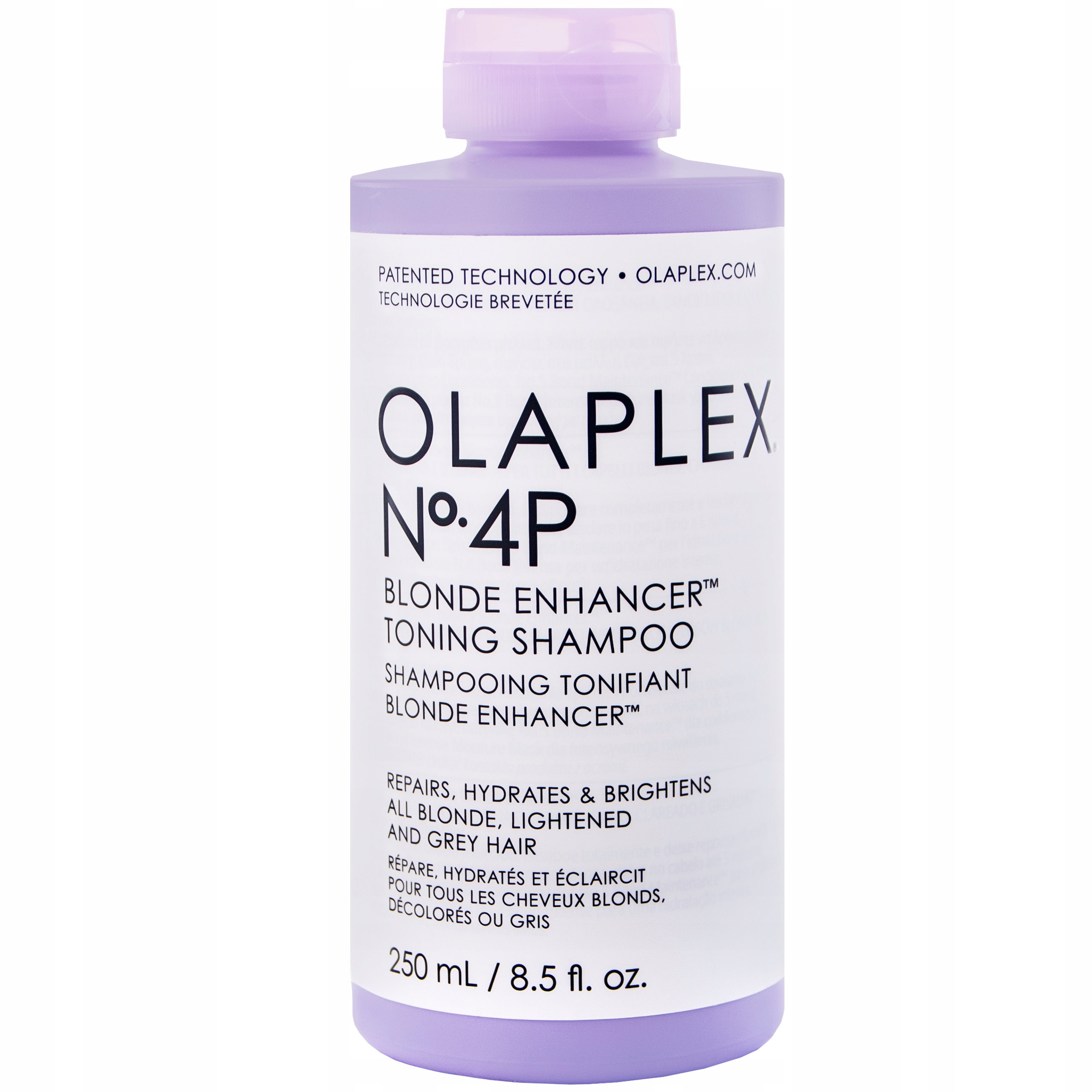 Olaplex No.4-P Blonde Enhancer fialový tónující šampon na blond vlasy 250 ml