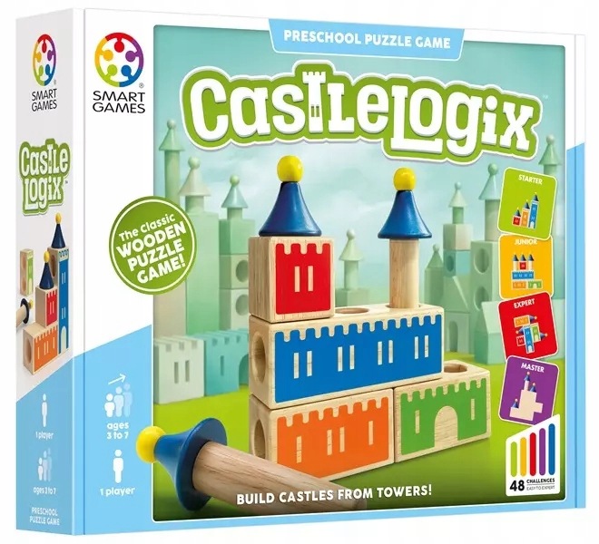 Smart Games Castle Logix Eng Gra Logiczna Gra Dla Dzieci Iuvi Games