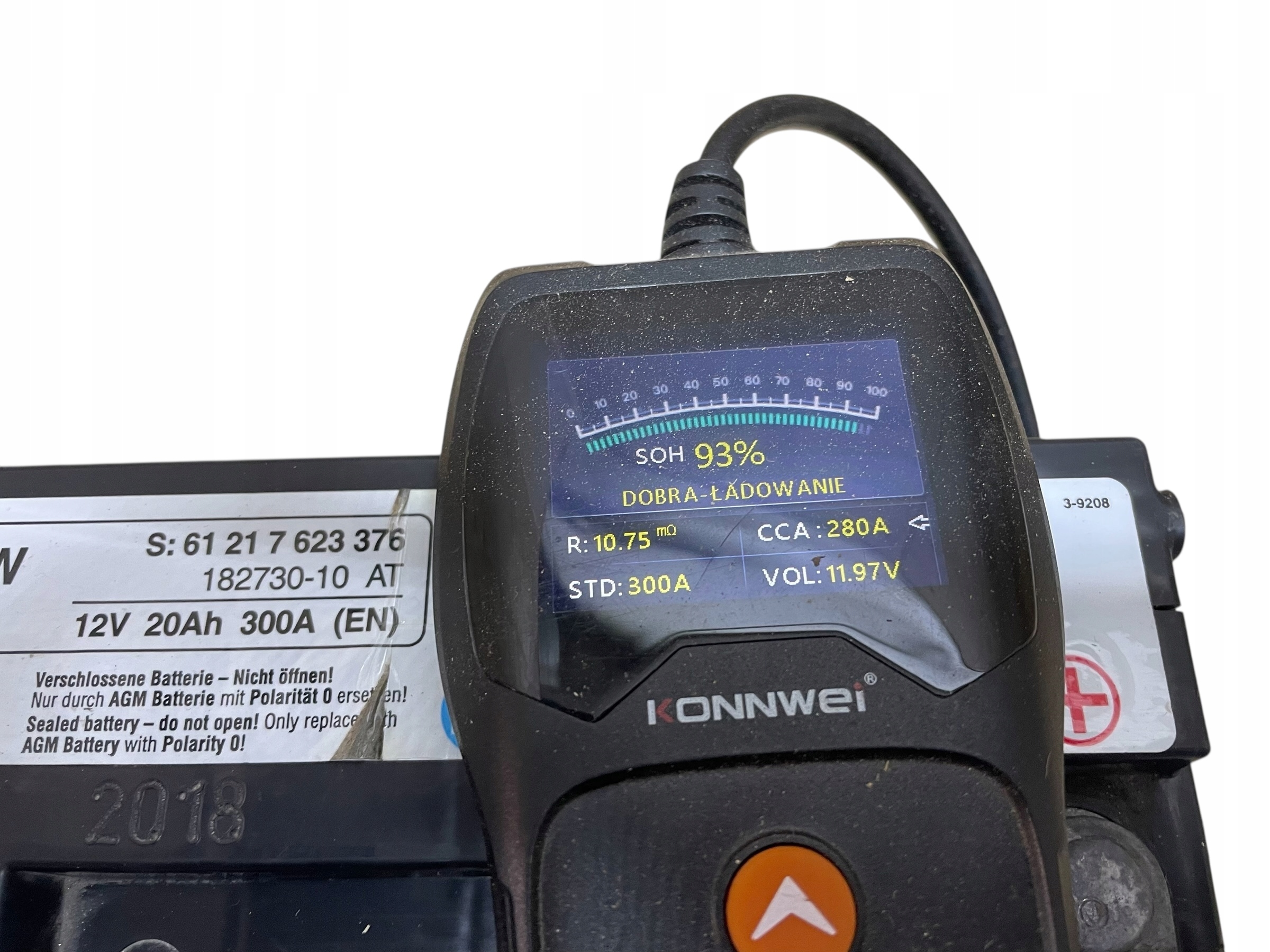 Batterie AGM START-STOP 12V 20AH 300A BMW / MINI 2018R Original